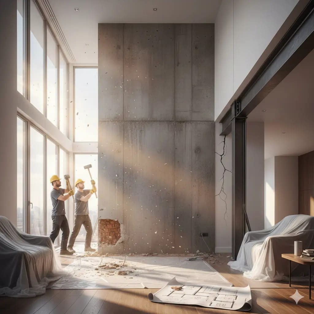 home-renovation-load-bearing-wall-demolition-scene